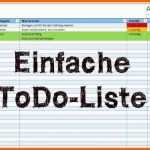 Unvergesslich to Do Liste Excel Vorlage Kostenlos Von Einfache todo
