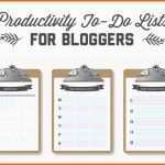 Unvergesslich to Do Lists for Bloggers Stationery Templates Creative