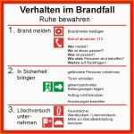 Unvergesslich Verhalten Im Brandfall Und Bei Unfällen