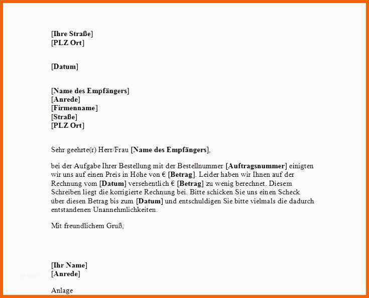 Unvergleichlich 11 Anschreiben Rechnung Vorlagen123 Vorlagen123