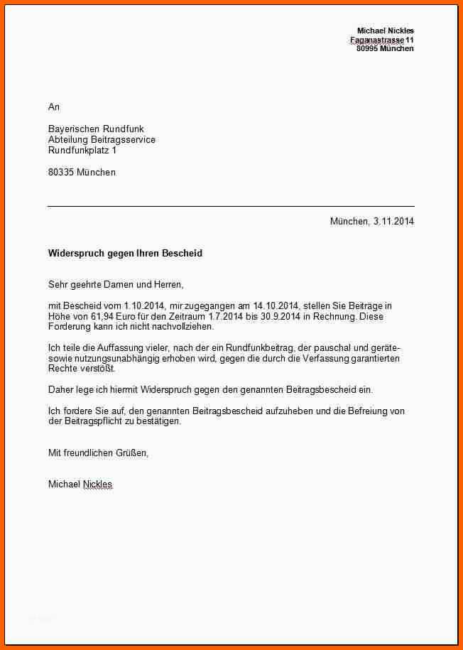 Unvergleichlich 17 Exmatrikulation Widerspruch Muster