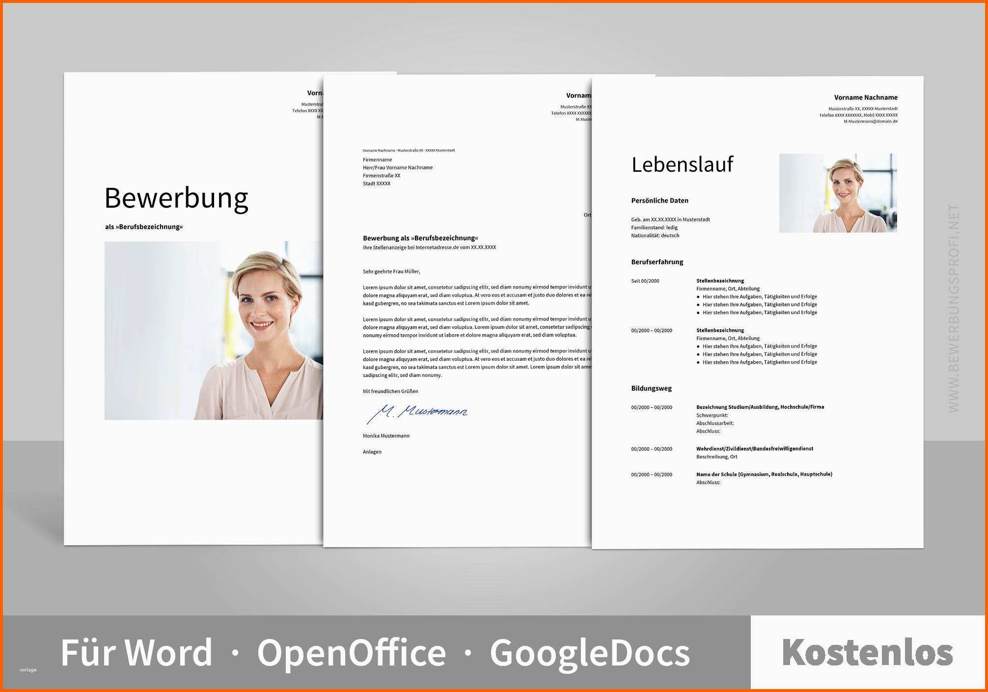 Unvergleichlich 20 Lebenslauf Vorlage Openoffice