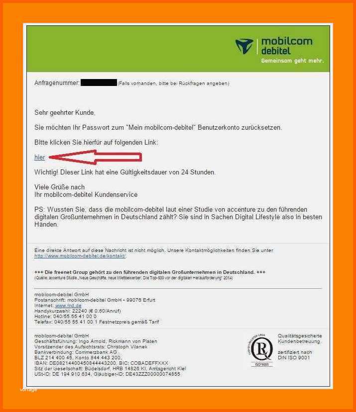 Unvergleichlich 7 Kründigung Mobil Debitel Muster