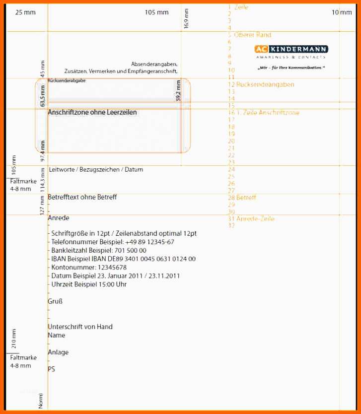 Unvergleichlich 7 Vorlage Brief Mit Fenster