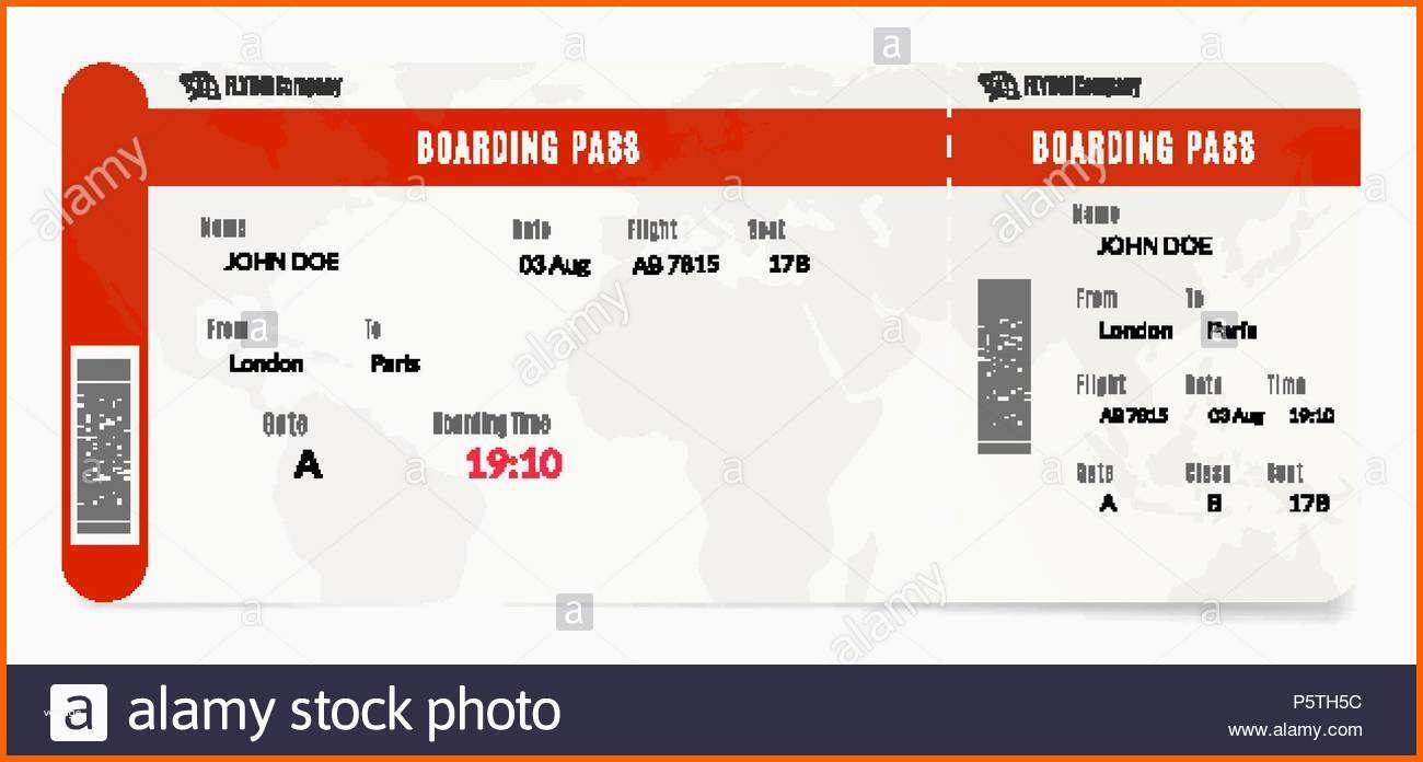 Unvergleichlich Antenne Bordkarte Flugticket Design Flugzeug Vorlage