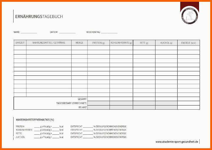 ernaehrungstagebuch