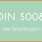 Unvergleichlich Din 5008 Der Briefbogen Arbeiten Im Sekretariat