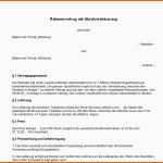 Unvergleichlich Download Rahmenvertrag Mit Abrufvereinbarung