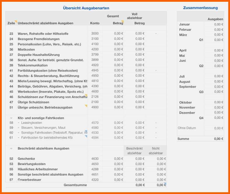 Unvergleichlich Er Vorlage Finanzamt Schnste Numbers Vorlage Einnahmen