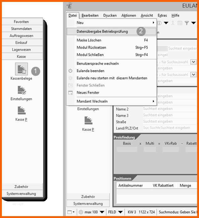 Unvergleichlich Eulanda software sonderfunktionen