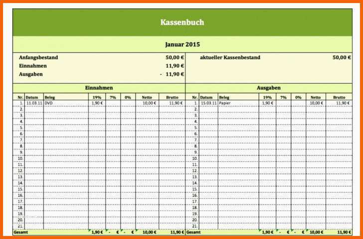 Unvergleichlich Excel Vorlage Einnahmen Ausgaben Inspiration 57 Schönste