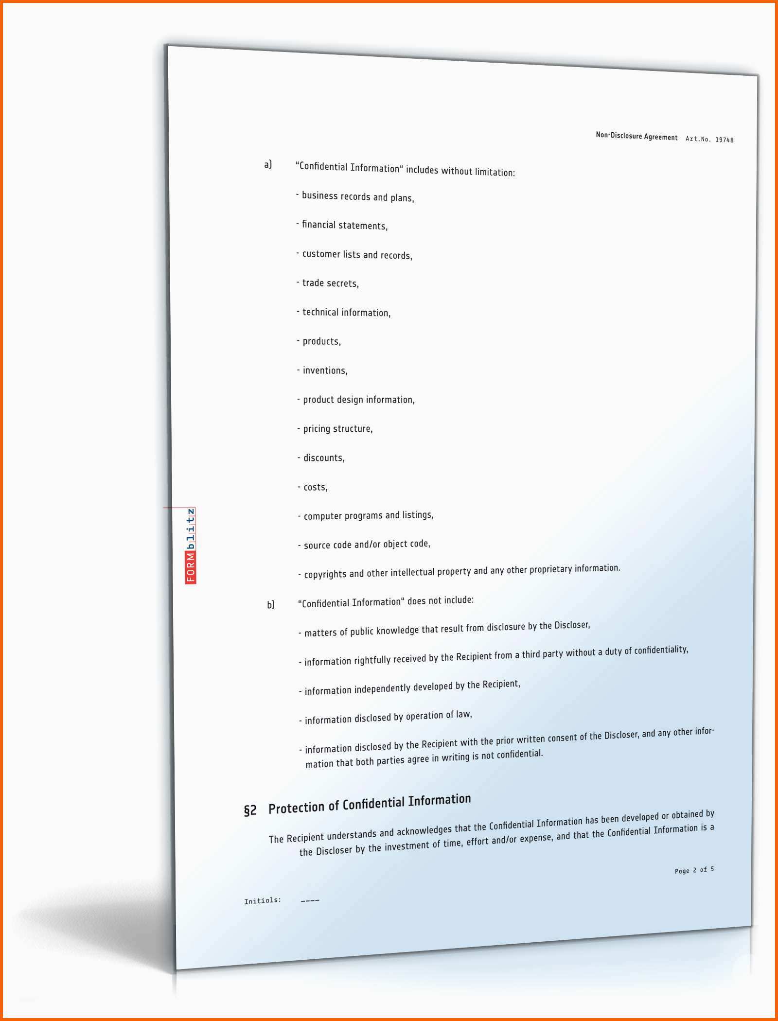Unvergleichlich Geheimhaltungsvereinbarung Englisch Muster Zum Download