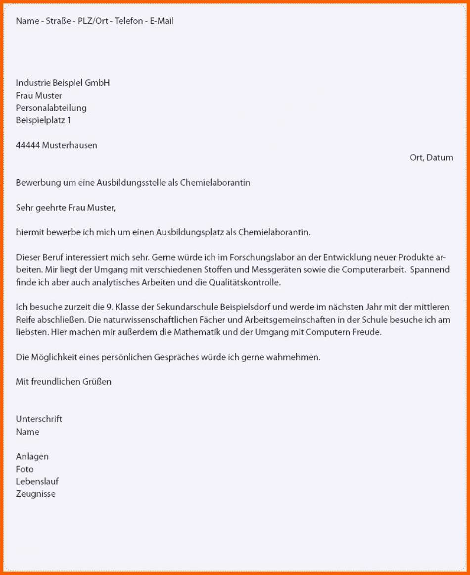 Unvergleichlich Hervorragend Bewerbung Muster Kostenlos Berufe Die