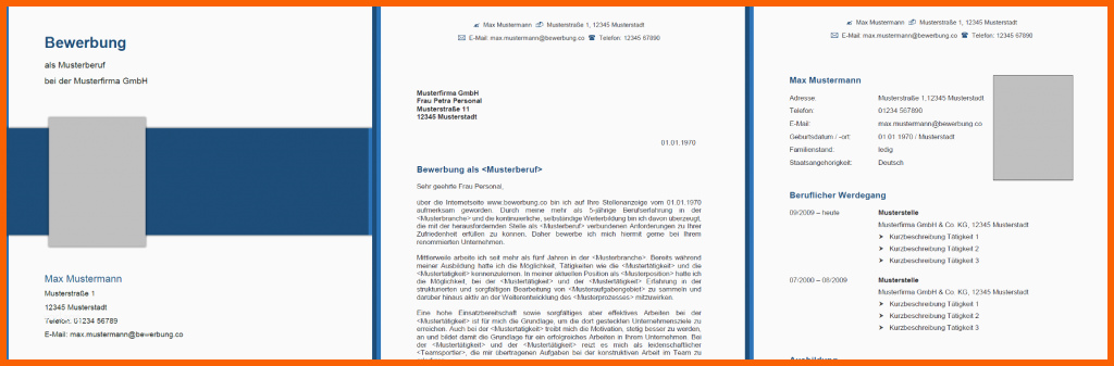 Unvergleichlich Kostenlose Bewerbungsvorlagen Beispiele & Tipps 2018