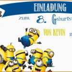Unvergleichlich Minions Einladungskarten Deutsch