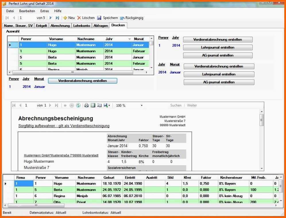 Unvergleichlich Perfect Lohn Und Gehalt Download Chip