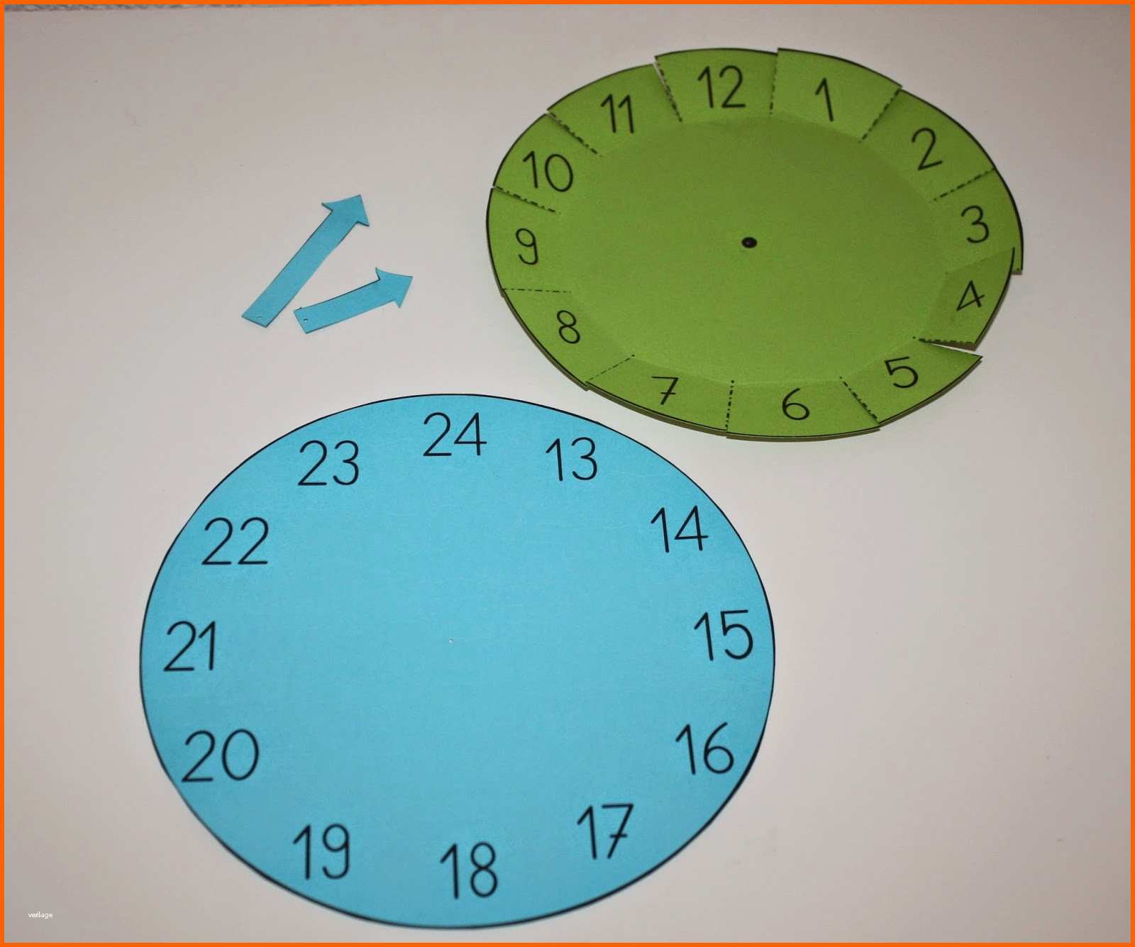 Unvergleichlich Uhr Basteln Vorlage Erstaunlich Uhrzeiger Basteln Vorlage