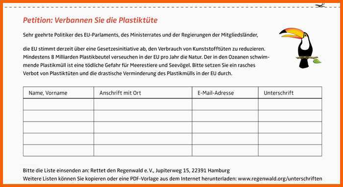 Unvergleichlich Unterschriften Sammeln Vorlage – Download Vorlagen