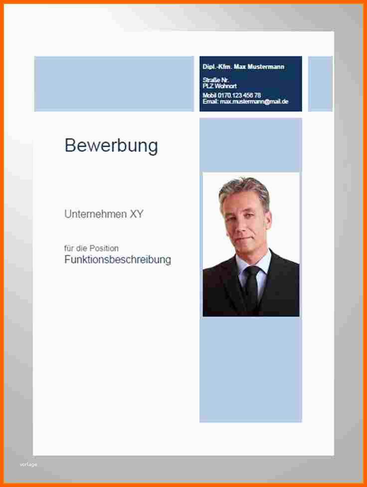 Unvergleichlich Word Vorlage Bewerbung Bewerbung Deckblatt Vorlage 1 Das