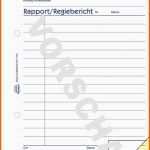Wunderbar 16 Rapportzettel Vorlage