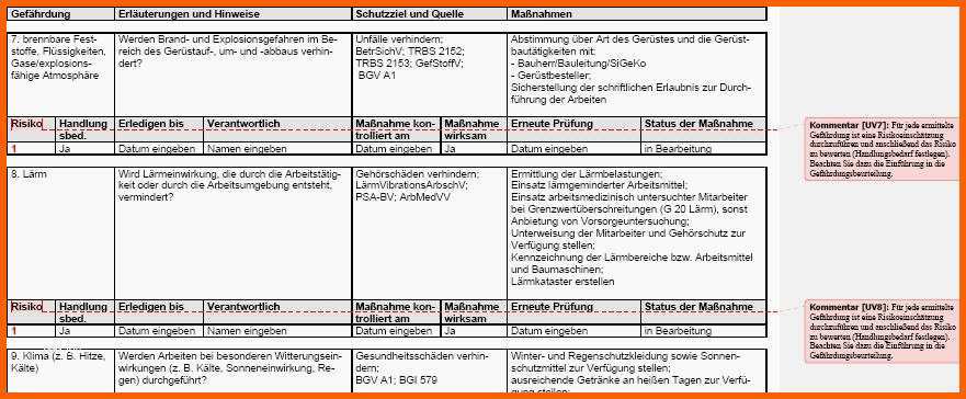 Wunderbar 52 Cool Gefährdungsbeurteilung Pdf Vorlage Abbildung