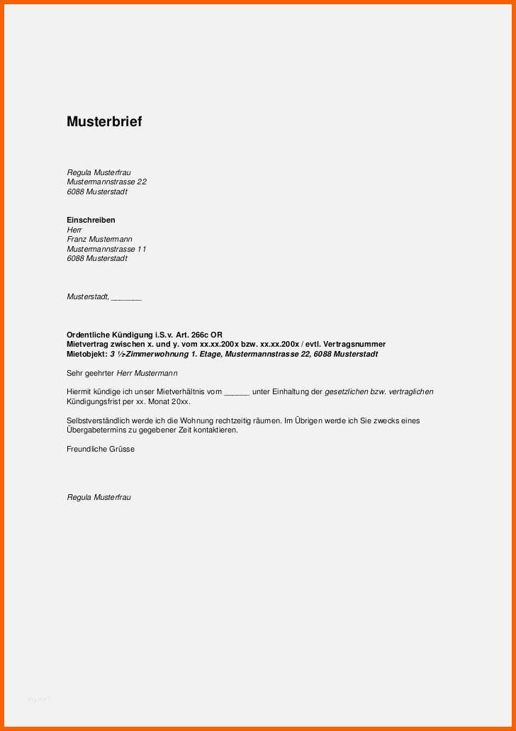 Wunderbar 7 Kündigung Sportverein Vorlage Kostenlos