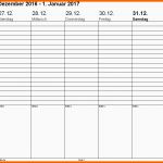 Wunderbar 9 Wochenplaner Excel Vorlage Kostenlos