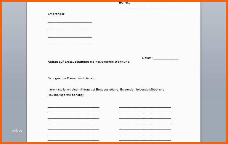 Wunderbar Antrag Elternzeit Vorlage Antrag Vorlage Erstausstattung