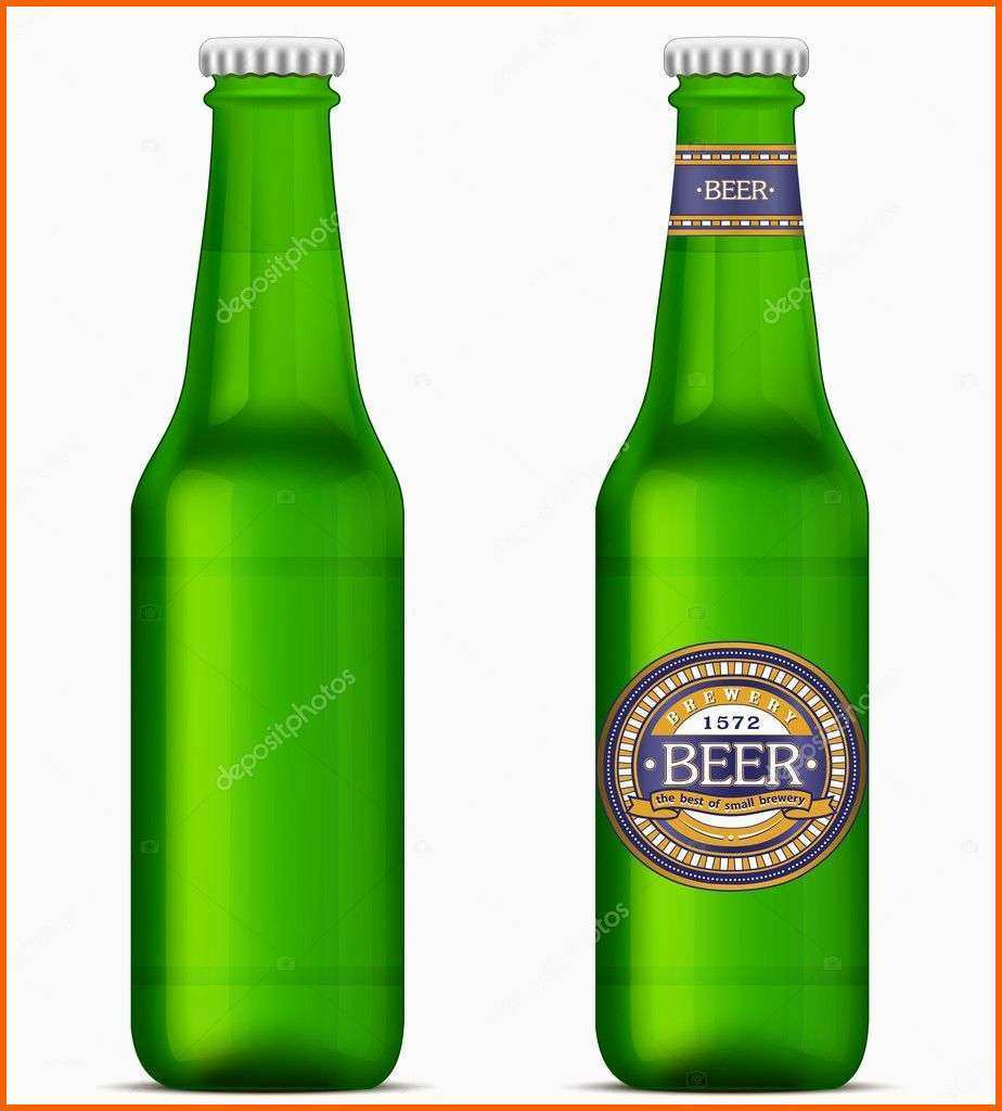 Wunderbar Bierflaschen Etikett Vorlage