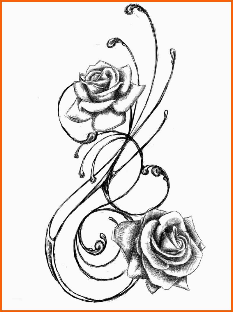 Wunderbar Blumenranken Tattoo 20 Schöne Vorlagen Für Diverse