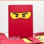 Wunderbar Danielas Welt Ninjago Einladungskarten
