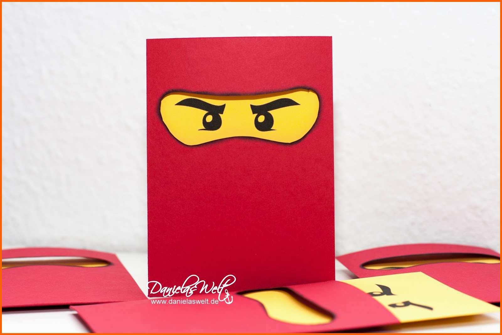Wunderbar Danielas Welt Ninjago Einladungskarten