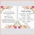 Wunderbar Druckbare Boho Programm Vorlage Hochzeitskarte Blumen