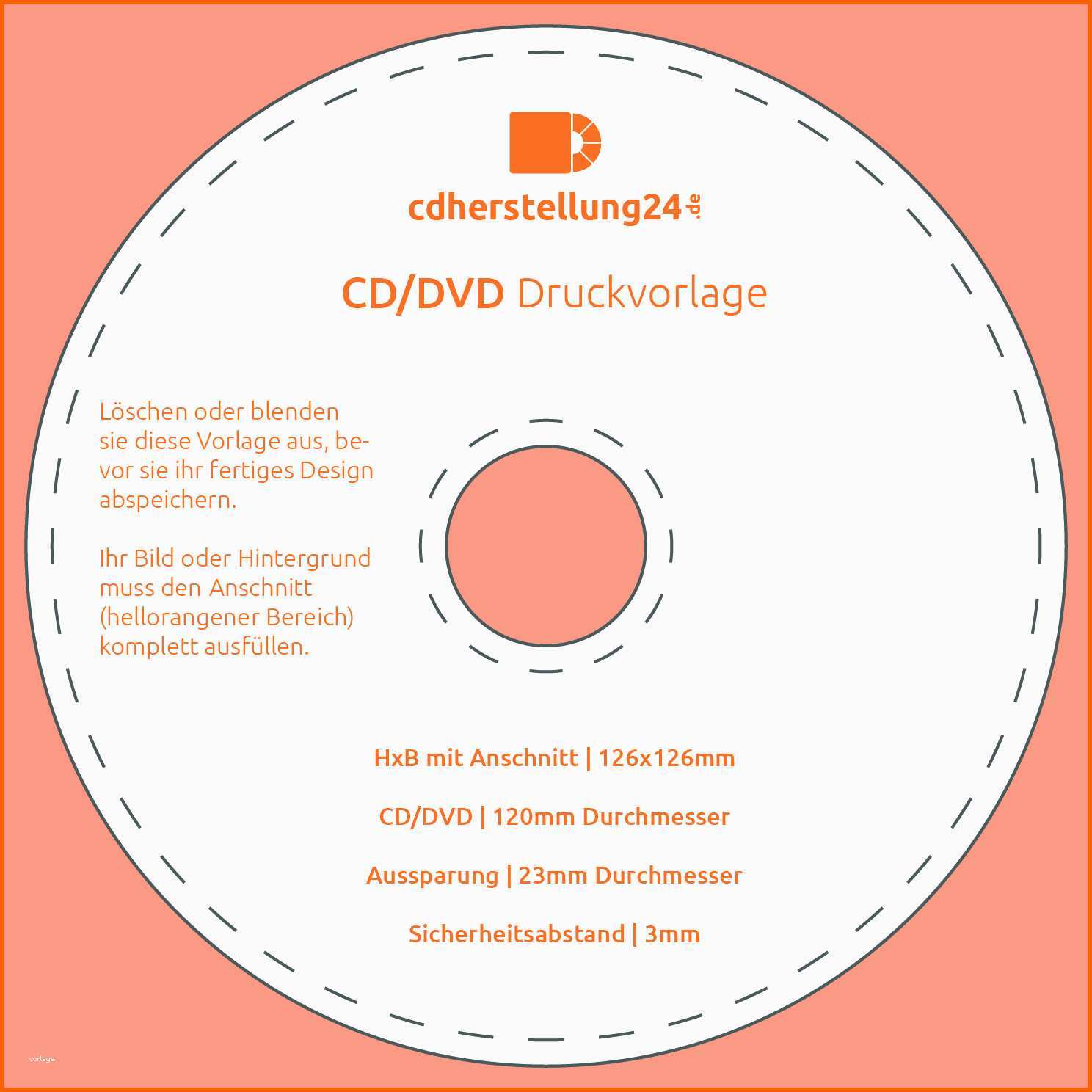 Wunderbar Druckvorlagen Für Cd Dvd Schallplatte Und Hülle