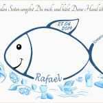 Wunderbar Fingerabdruck Fisch Kommunion Geschenk Fingerabdruckbaum
