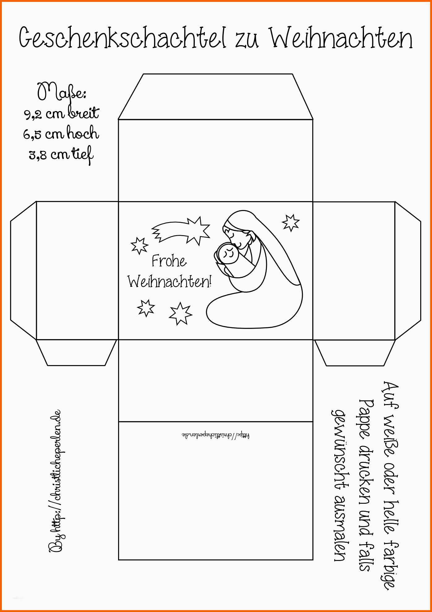 Wunderbar Geschenkbox Basteln Vorlage Erstaunlich Genug Geschenkbox