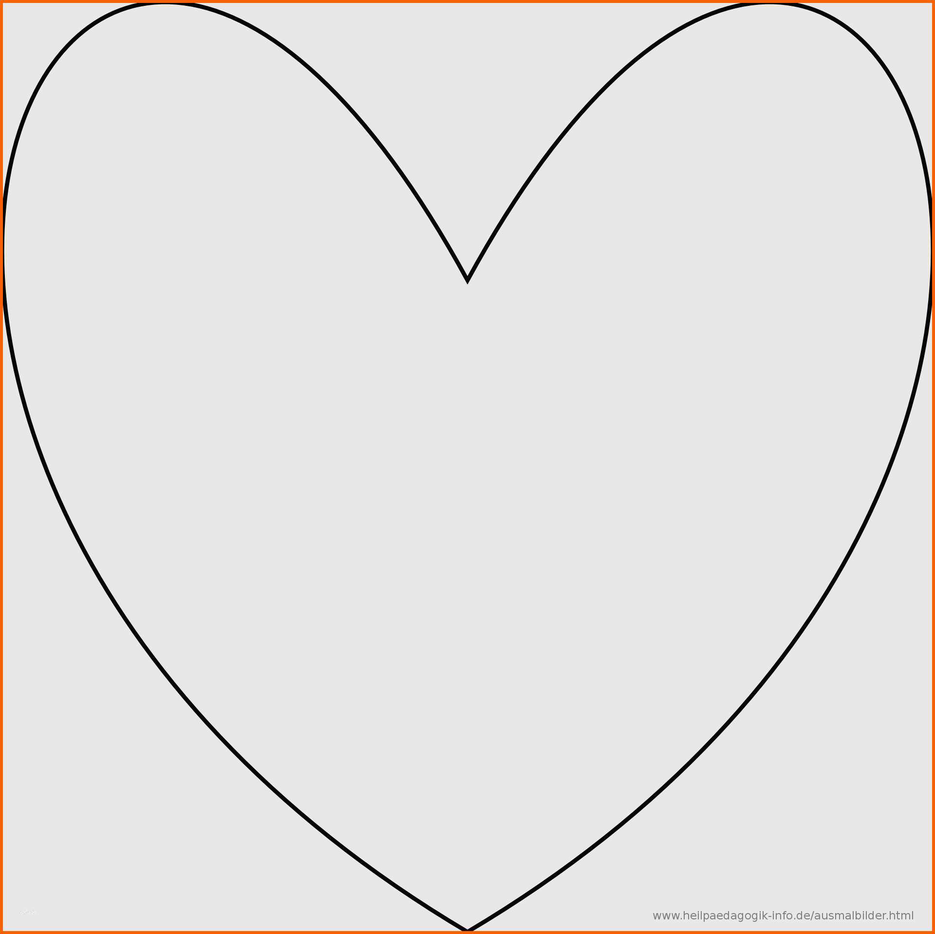 Tolle Herz In Verschiedenen Größen Druckvorlagen - Kostenlos Vorlagen
