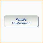 Wunderbar Klingelschild Briefkastenschild Gravur Koln Vorlage