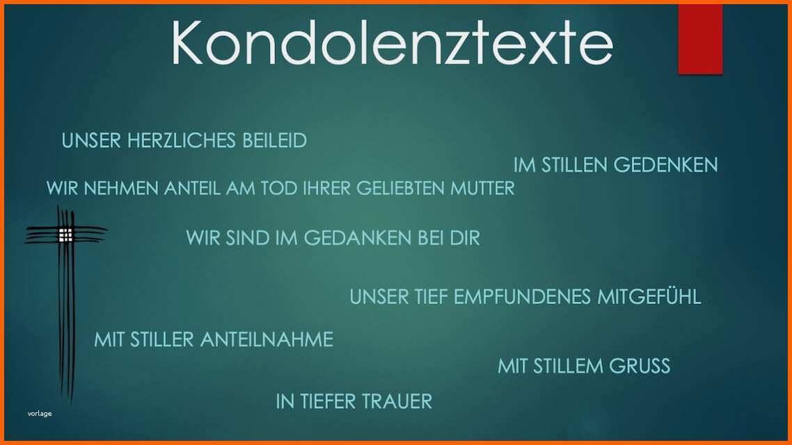 Wunderbar Kondolenzschreiben Beispiele Richtigen Worte