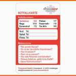 Wunderbar Notfallkarte Zubehör Tinovamed Produkteshop