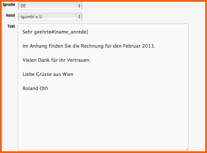 Wunderbar Seiten über Textbausteine