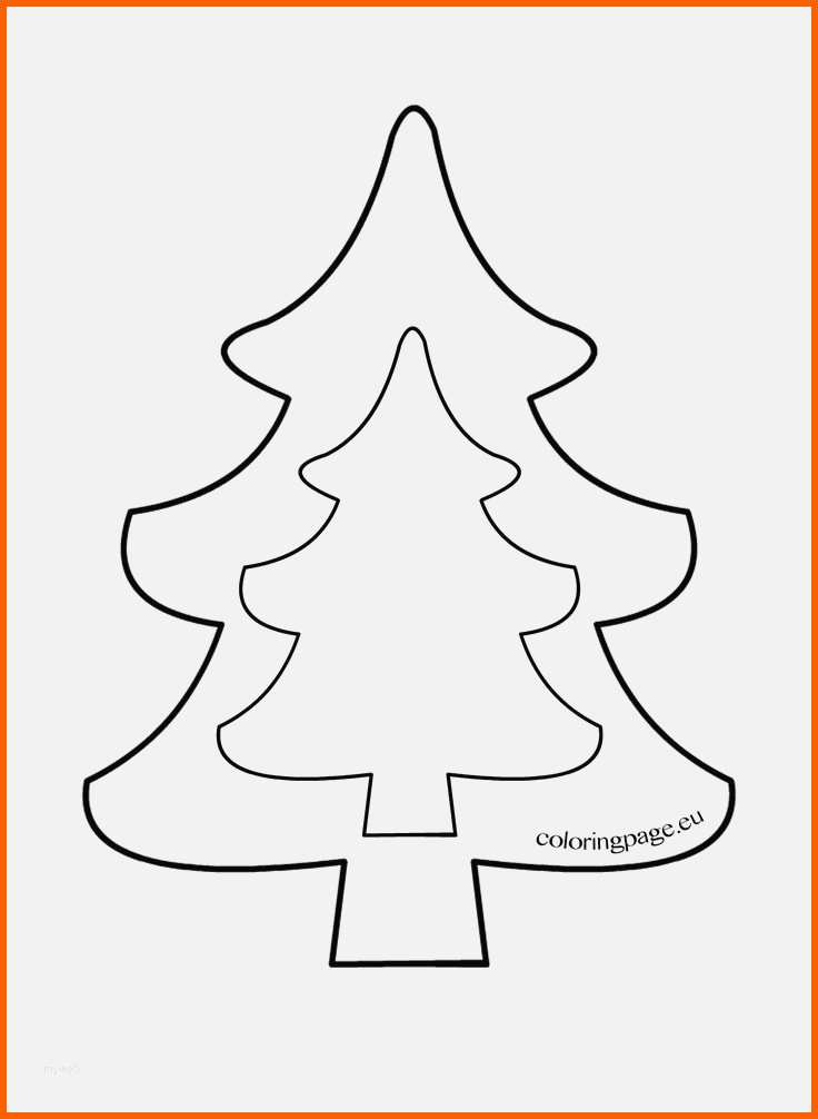 Wunderbar Tannenbaum Vorlage Zum Ausdrucken Erstaunlich Die Besten