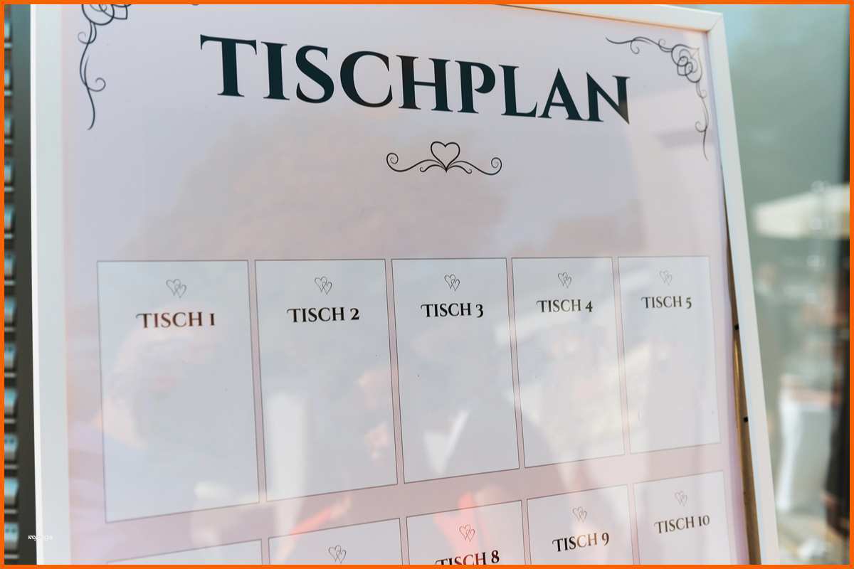 Wunderbar Tischordnung Hochzeit Beispiele