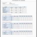 Wunderbar Vorlage Mitarbeitergesprach Word Trainingsplan Vorlage