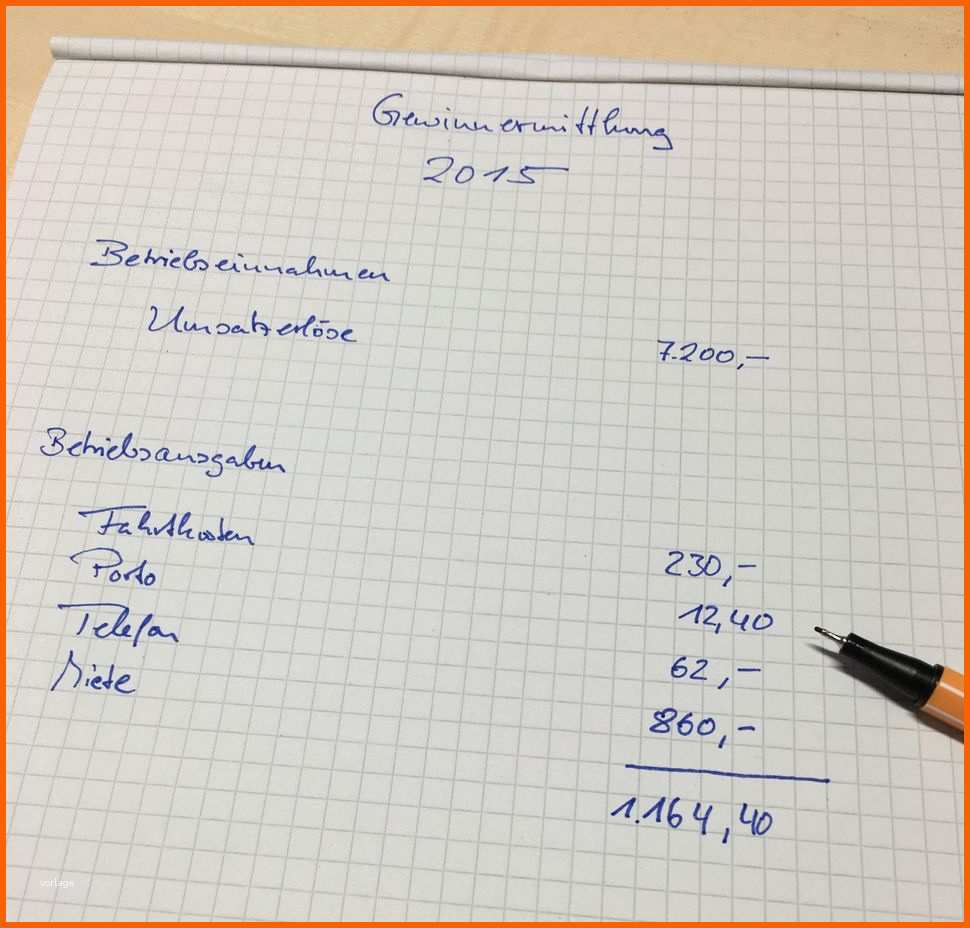 Wunderbar Wo Finde Ich Eine EÜr Vorlage Zur formlosen Gewinnermittlung