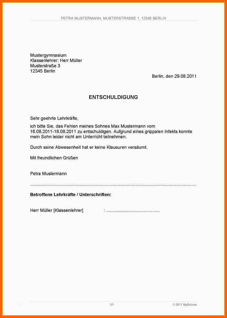 Wunderschönen 14 Entschuldigung Schule Wegen Hochzeit