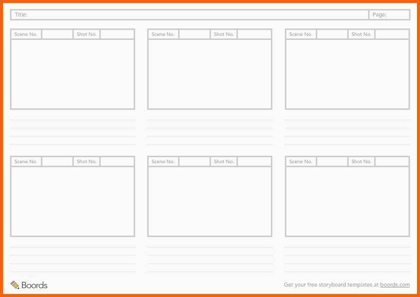 Wunderschönen 40 Free Storyboard Templates Pdf Psd Word & Ppt