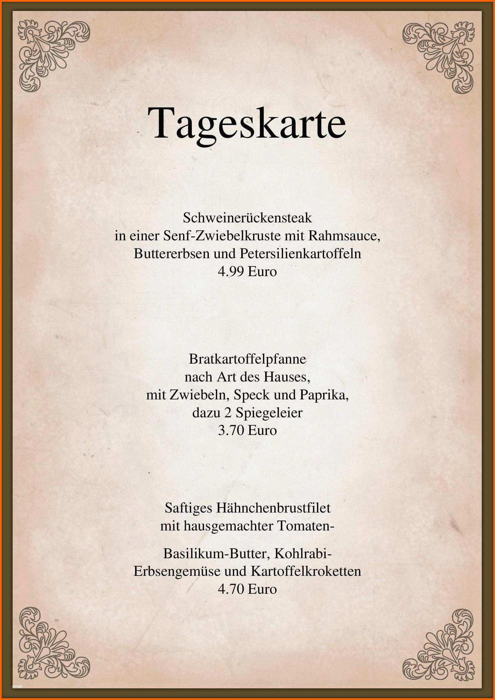 Wunderschönen 7 Menükarte Geburtstag Vorlage Kostenlos