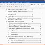 Wunderschönen Automatisches Inhaltsverzeichnis Ms Word Layoutproblem