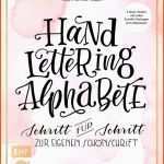 Wunderschönen Handlettering Alphabete Buch Tanja Cappell